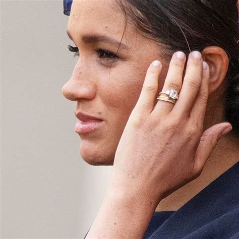 See Meghan Markle's Newly Redesigned Engagement Ring in Photos