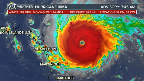 National Hurricane Center: Irma at 175 mph, extremely dangerous ...