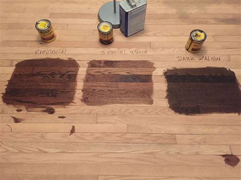 Wood Stain On Red Oak