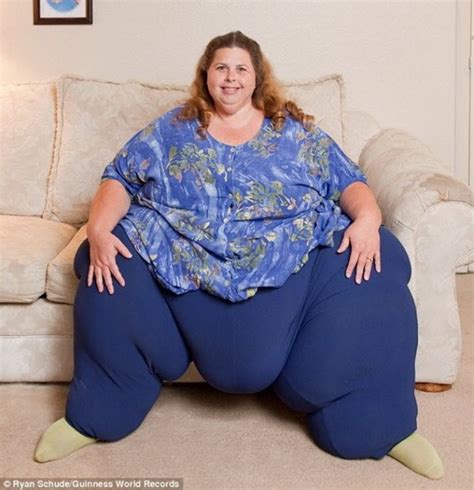 Fattest and heaviest woman in the world photos : Pauline Potter a Guinness World Record