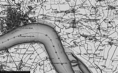 Historic Ordnance Survey Map of Paull, 1895 - Francis Frith