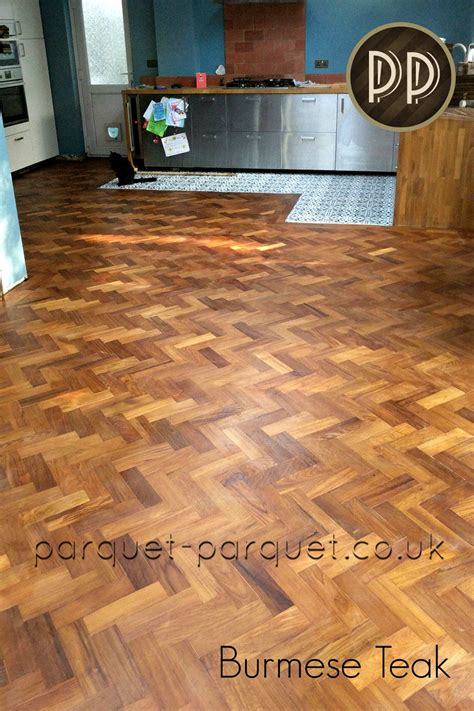 BURMESE TEAK - Reclaimed Parquet - Parquet Parquet