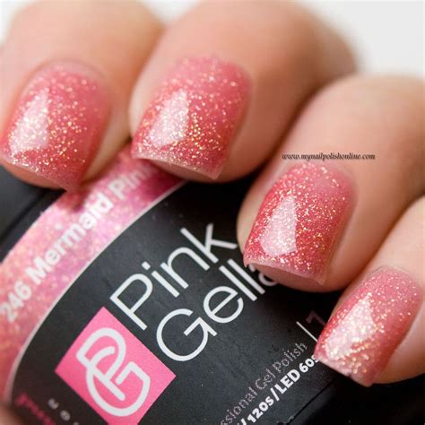 Pink Gellac Mermaid Pink - My Nail Polish Online | Pink gel nails, Gel nail polish colors, Nail ...