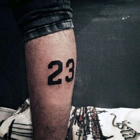 63 Amazing Number Tattoos for Men | Tattoos for guys, Tattoo designs and meanings, Tattoos with ...