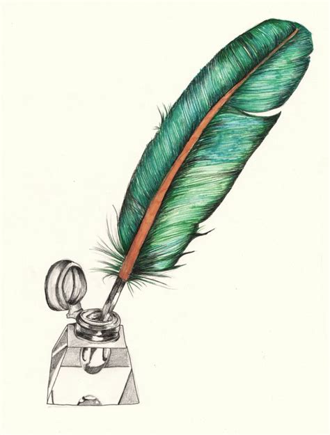 Quill Pen Drawing at GetDrawings | Free download