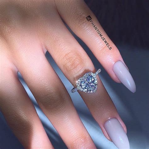 Tanzanite Engagement Ring, Round Diamond Engagement, Cute Jewelry, Jewelry Rings, Silver Jewelry ...