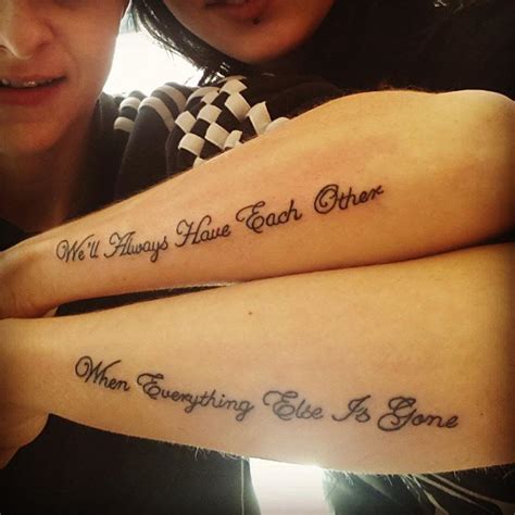 21 Brother-Sister Tattoos For Siblings Who Are the Best of Friends Sister Tattoos Quotes, Bff ...