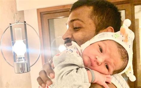 Cricketer Hardik Pandya Reveals Not Seeing His Baby Boy Agastya From ...