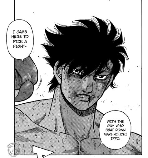 From the latest chapter, the man SENDO TAKESHI. : r/hajimenoippo