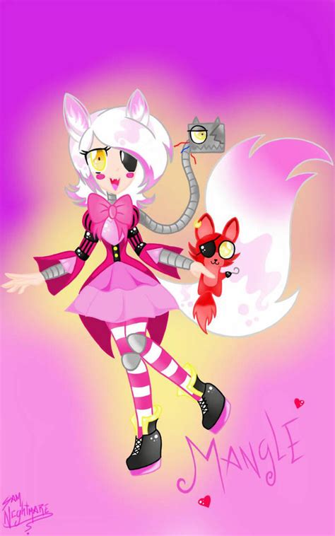 Fnaf - Mangle (human) by samnightmare on DeviantArt