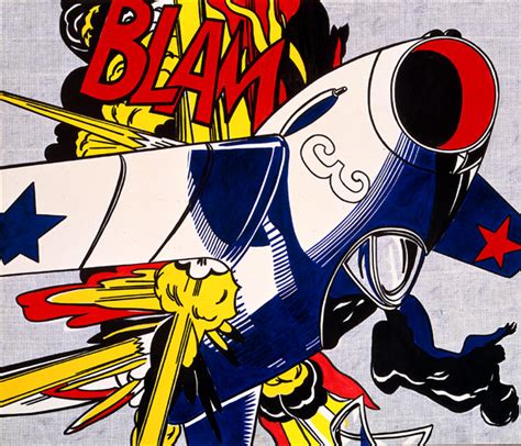 Blam, 1962 - Roy Lichtenstein - WikiArt.org