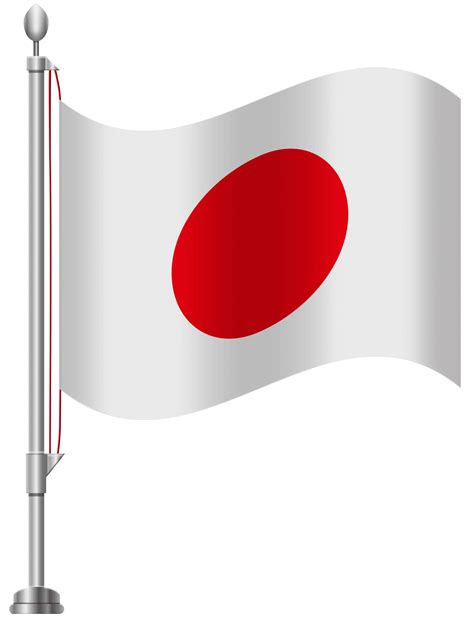 Japanese Flag Rounded Transparent