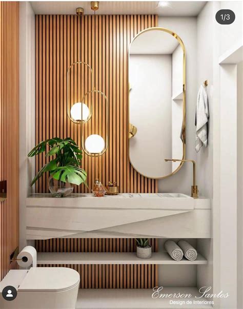 Pin by Guilherme Augusto on ArkX4- Casa LG | Wood wall bathroom, Bamboo ...