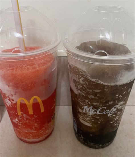 Brand New? McDonald’s Fanta Wild Cherry & Coke Slushies. They have a 3rd flavor which I believe ...