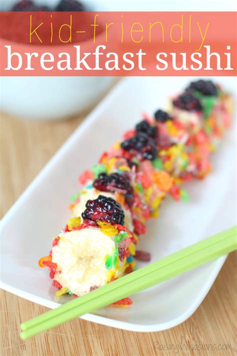 KID FRIENDLY BREAKFAST SUSHI RECIPE - Guide Recipe