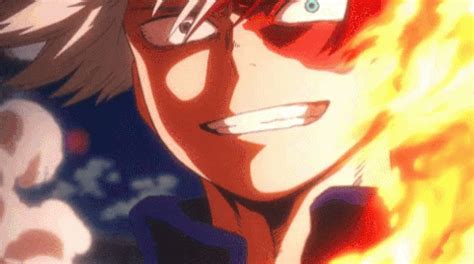 Todoroki Using Fire And Ice Gif - Fritto