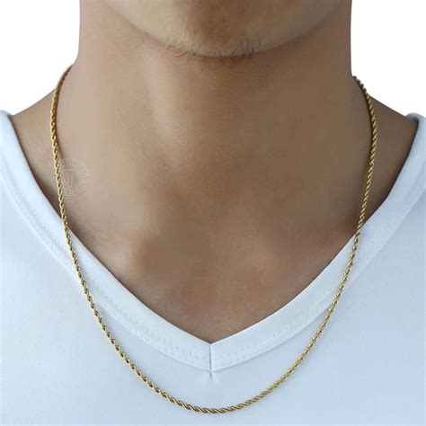 Yellow gold plated chain – Minervashop.eu