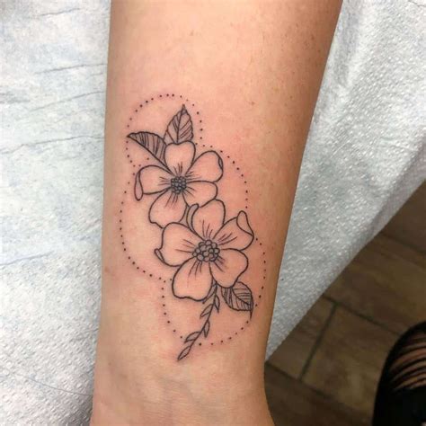 Top 59 Best Dogwood Flower Tattoo Ideas – [2020 Inspiration Guide] | LaptrinhX / News