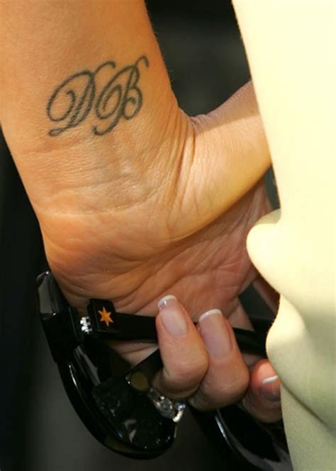 Victoria Beckham DB tattoo | Tatuaggi, Tatuaggi per le donne, Tatuaggi ...