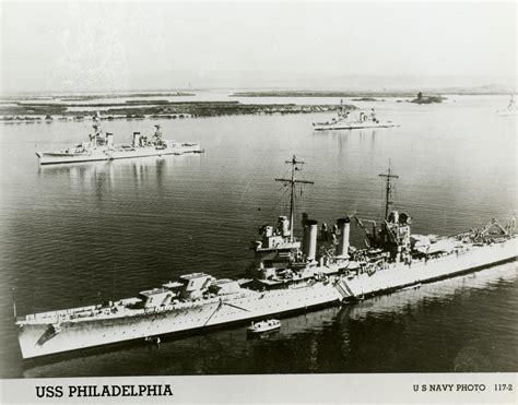 USS Philadelphia in the Pacific Ocean | The Digital Collections of the ...