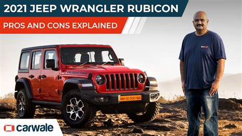 2021 Jeep Wrangler Rubicon Video Review | Pros and Cons Explained | Best Used Off-Road | CarWale ...