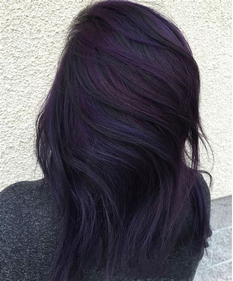 nice 25 Trendy Black and Purple Hair Ideas that You Should Give a Try Hair Color Purple, Hair ...