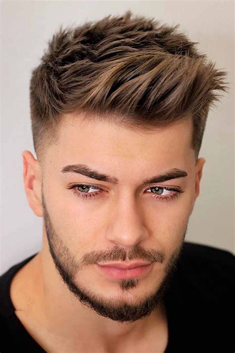 Taper Haircut + Brushed Up | Trending hairstyles for men, Men haircut styles, Haircuts for men