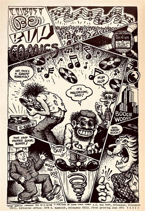 Pin by 45 Rpm Records on Robert Crumb | Robert crumb, Robert crumb art ...