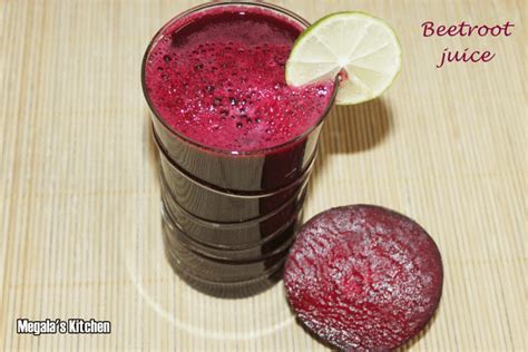 Beetroot Juice as Super Food - Megala's Kitchen - Juices