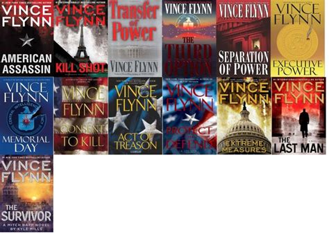 Vince Flynn – Mitch Rapp Series – The Real Book Spy