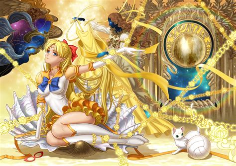 anime, Series, Sailor, Moon, Character, Blonde, Long, Hair, Venus Wallpapers HD / Desktop and ...