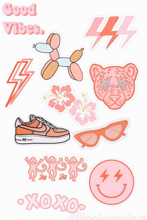 Preppy printable stickers 11 – Artofit