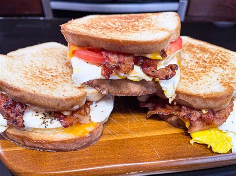 Bacon & Eggs Grilled Cheese Sandwich – Catherine's Plates