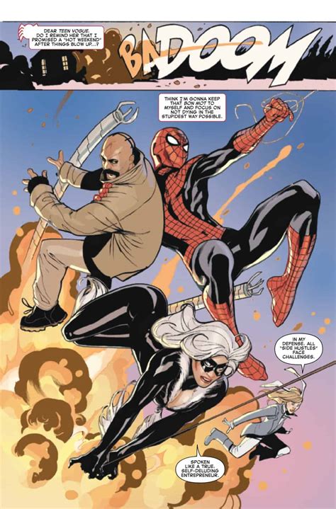 Someone Tries to Kill Spidey and Black Cat in THE AMAZING SPIDER-MAN #20 - Comic Watch