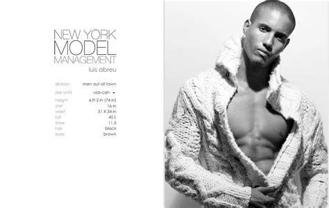 New face Luis Abreu signs with New York Models | Dominican Fashion Models