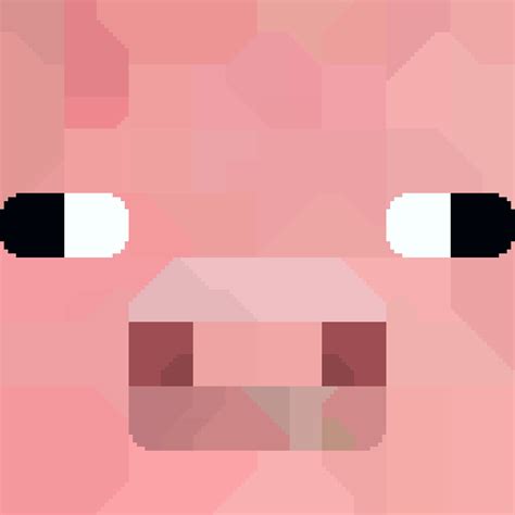 128x128 Minecraft pig by DigbyStuff on Newgrounds