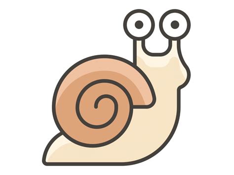 Snail Emoji Icon PNG Transparent Emoji - Freepngdesign.com