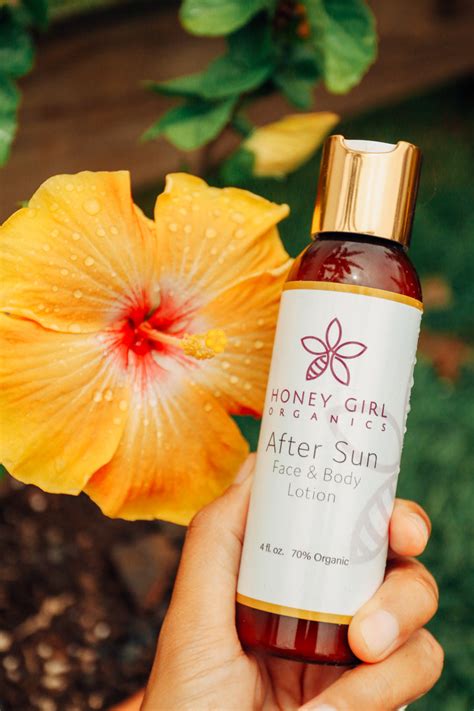 After Sun Face & Body Lotion – HoneyGirlOrganics