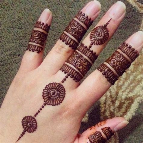 Sparkle Finger Arabic Mehndi Designs - Finger Arabic Mehndi Designs ...