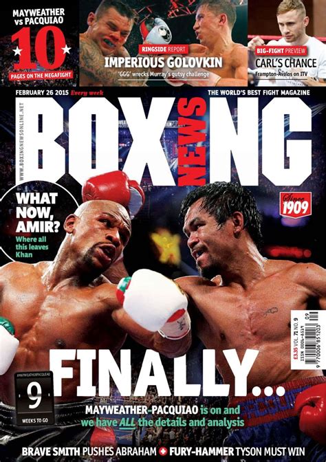 Boxing News-February 26 2015 Magazine - Get your Digital Subscription