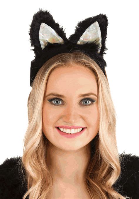 Light-Up Black Cat LumenEars Headband - Halloween Costume Ideas