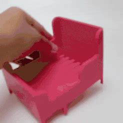 STL file 1:12 Miniature model of IKEA Ingolf Chair for 1:12 Dollhouse・3D printable model to ...
