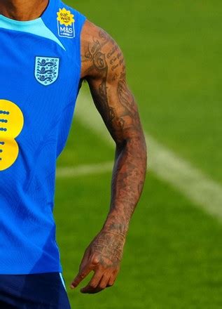 Marcus Rashford Tattoo Detail Editorial Stock Photo - Stock Image ...