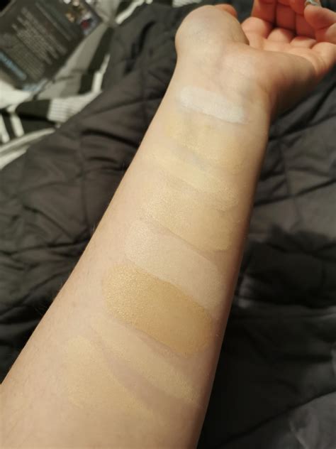 Foundation and concealer swatches : r/PaleMUA