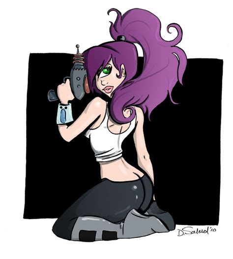 Futurama's Leela by dsoloud on DeviantArt