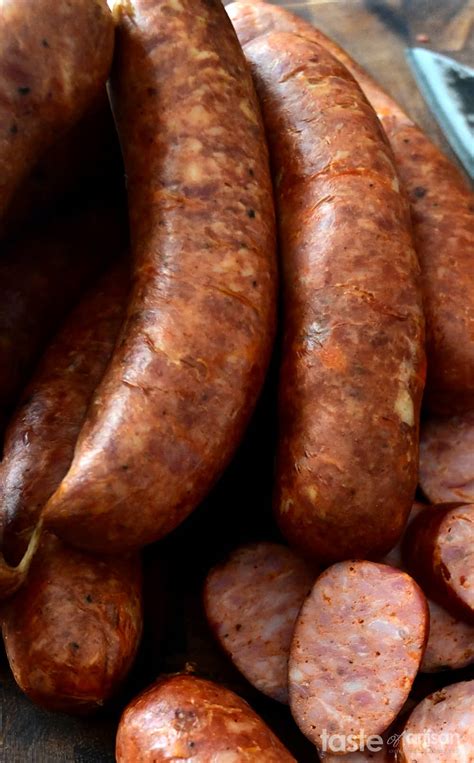 Louisiana Hot Link Sausage Recipe | Dandk Organizer