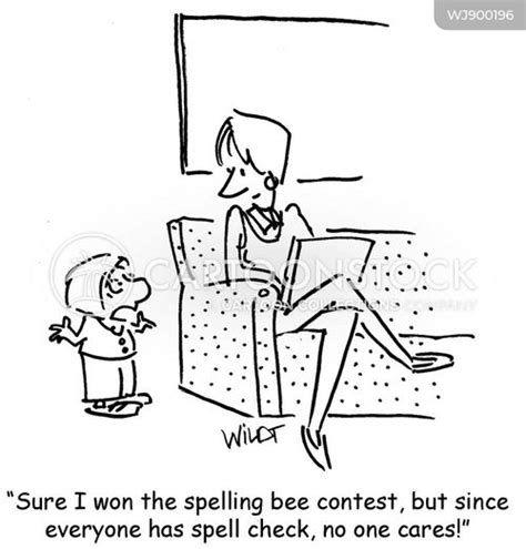 Spelling Bee Cartoons