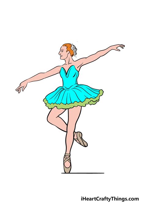 Ballerina Drawing - How To Draw A Ballerina Step By Step