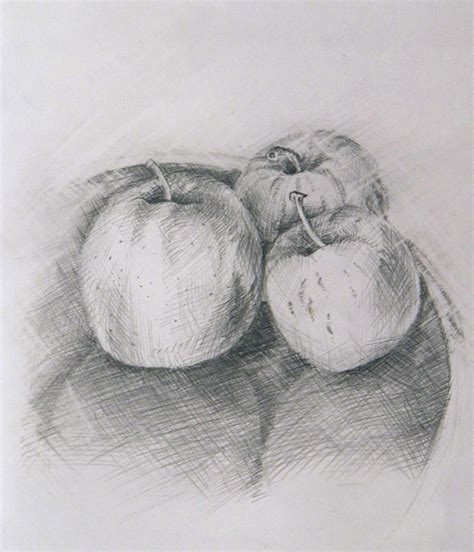 Apples-pencil-drawing | Creative Art Courses