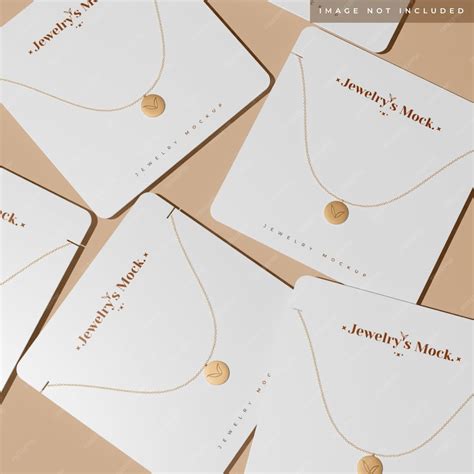 Premium PSD | Jewelry box mockup